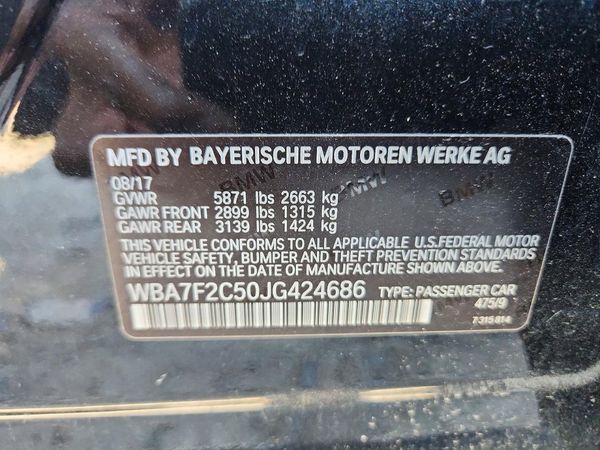 2018 BMW 750 xDrive