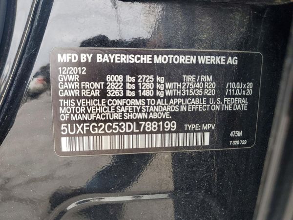 2013 BMW X6