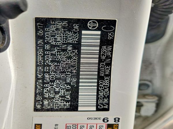 2018 TOYOTA CAMRY LE/SE/XLE/XSE