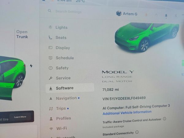 2020 TESLA MODEL Y