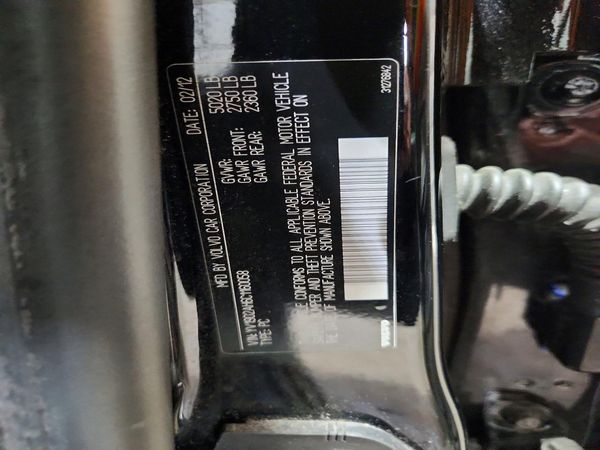 2012 VOLVO S80