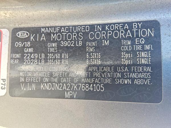 2019 KIA SOUL Base