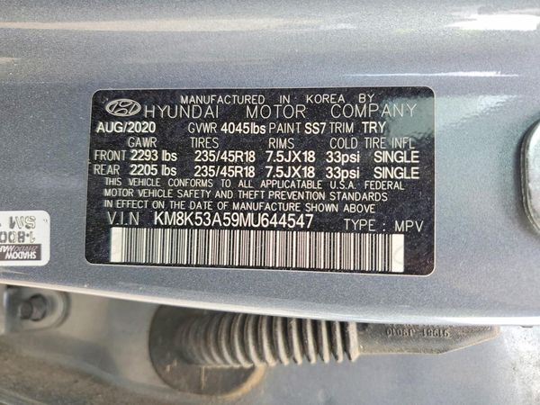 2021 HYUNDAI KONA Ultimate