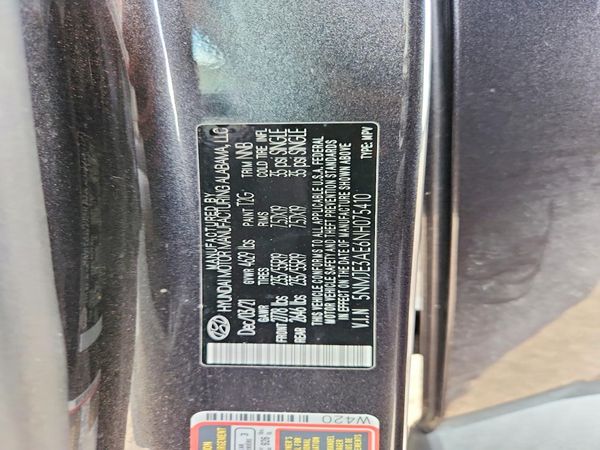 2022 HYUNDAI TUCSON Limited