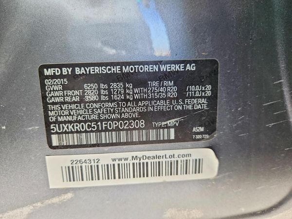 2015 BMW X5 xDrive35i