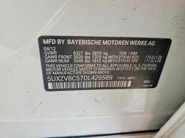 2013 BMW X5 xDrive50i