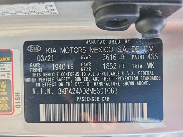 2021 KIA RIO
