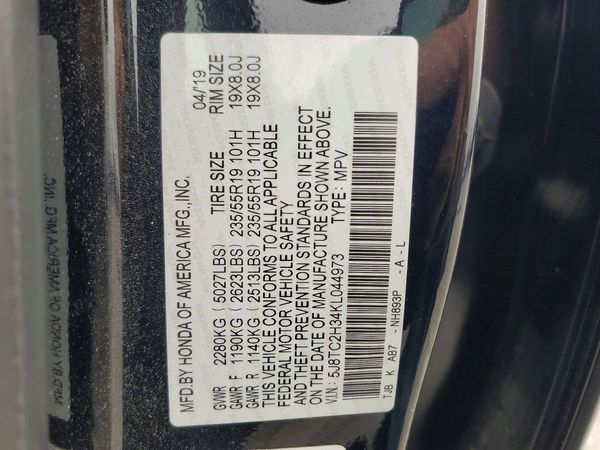 2019 ACURA RDX SH-AWD