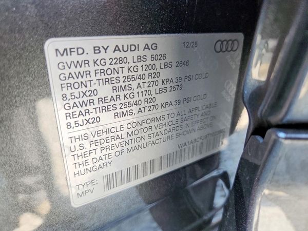 2026 AUDI Q3