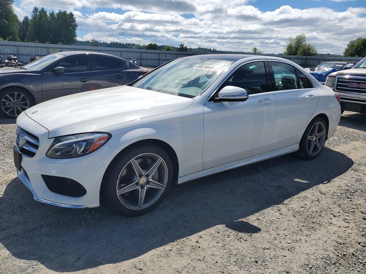 2015 MERCEDES-BENZ C 4-MATIC