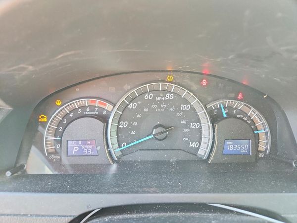 2012 TOYOTA CAMRY