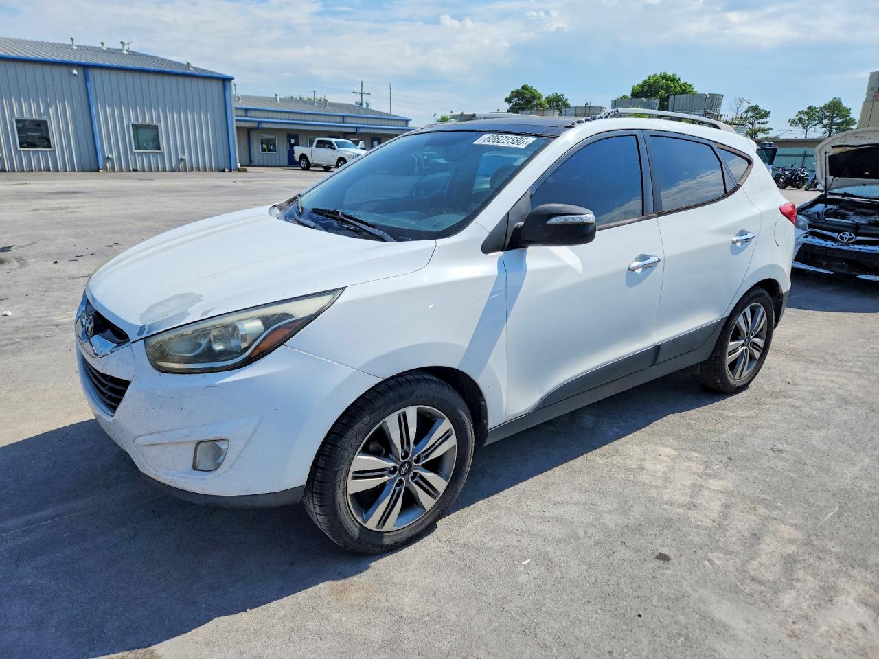 2014 HYUNDAI TUCSON GLS (Middle Level) — Front 3/4