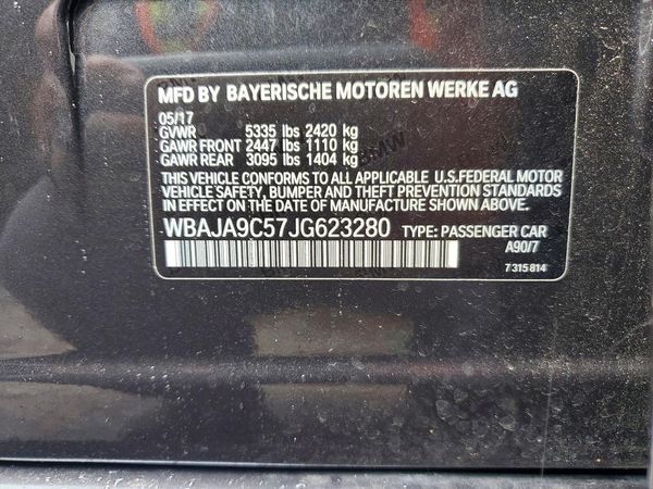 2018 BMW 530E