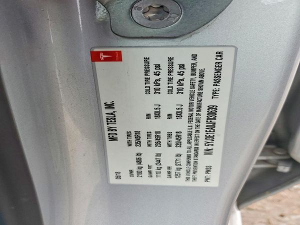 2018 TESLA MODEL 3