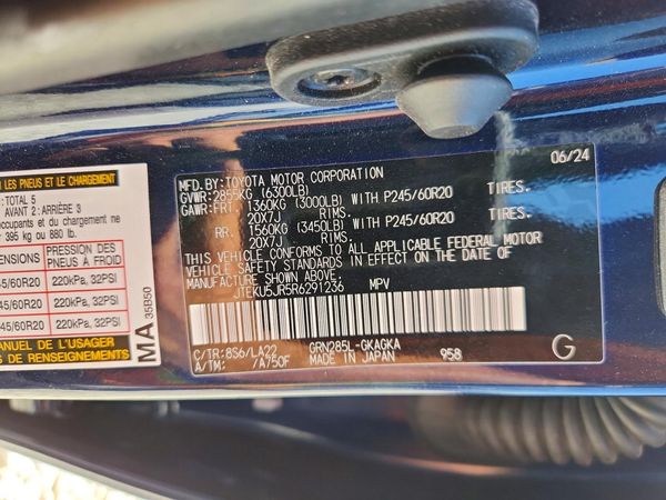 2024 TOYOTA 4RUNNER Limited