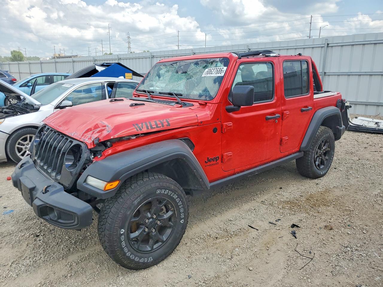 2021 JEEP WRANGLER Unlimited Sport — Front 3/4