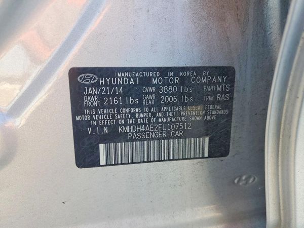 2014 HYUNDAI ELANTRA