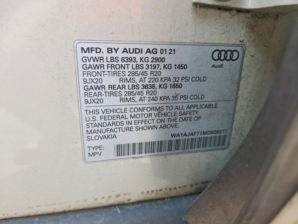 2021 AUDI Q7