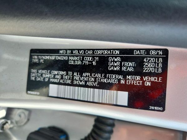 2015 VOLVO S60
