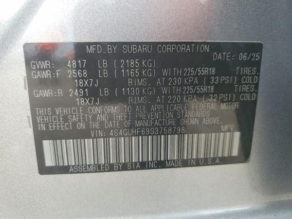 2025 SUBARU CROSSTREK