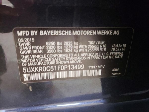 2015 BMW X5 xDrive35i