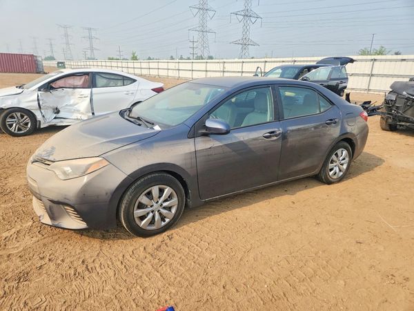 2016 TOYOTA COROLLA L/LE — Front 3/4