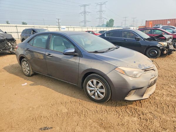 2016 TOYOTA COROLLA L/LE — Passenger 3/4