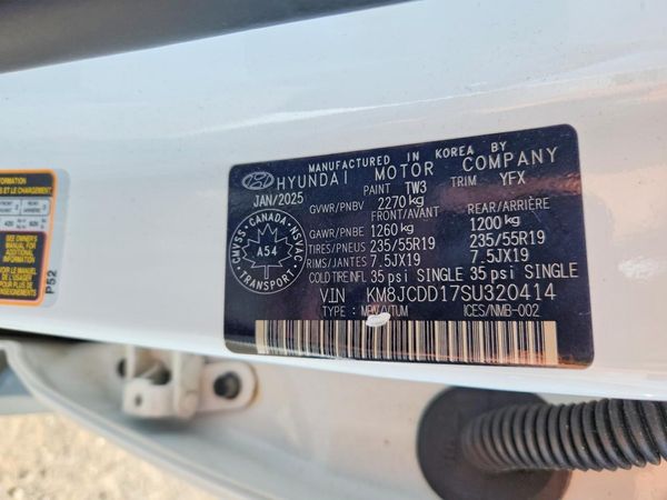 2025 HYUNDAI TUCSON SEL Convenience