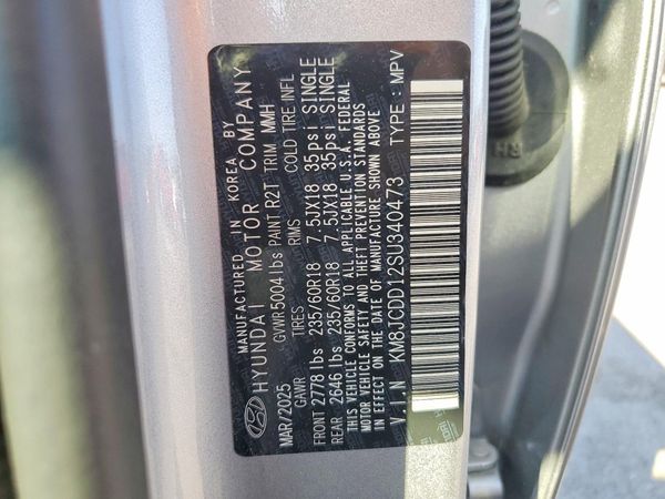 2025 HYUNDAI TUCSON SEL Convenience