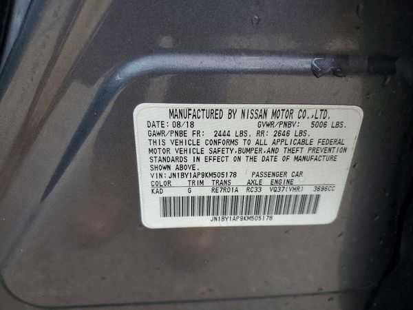 2019 INFINITI Q70