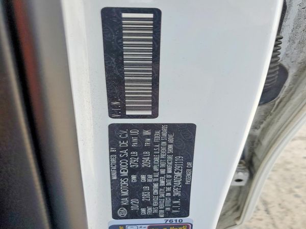 2021 KIA FORTE FE, LXS