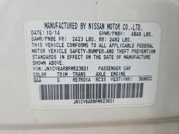 2015 INFINITI Q40