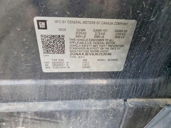 2018 CHEVROLET EQUINOX