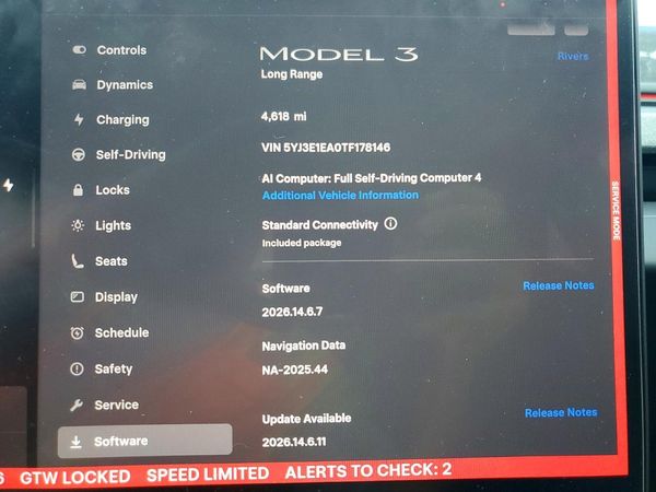 2026 TESLA MODEL 3