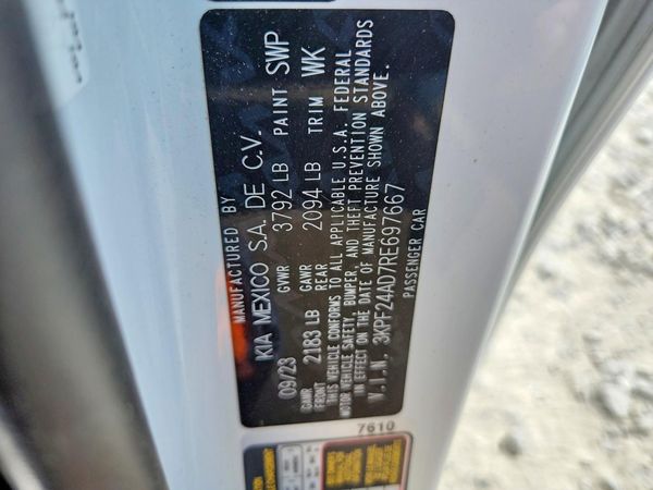 2024 KIA FORTE LX, LXS
