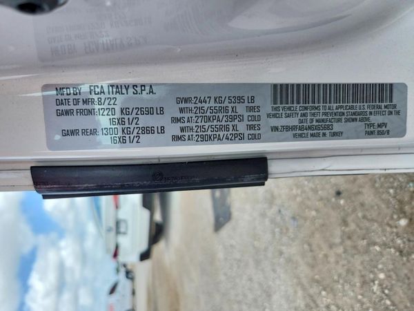 2022 RAM PROMASTER CITY Tradesman