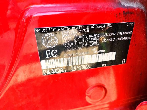 2015 TOYOTA RAV4 LE (X Grade)