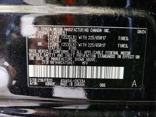 2024 TOYOTA RAV4 LE
