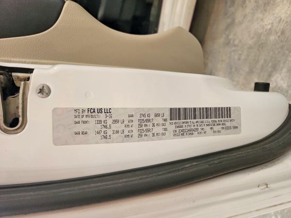 2016 DODGE GRAND CARAVAN SXT