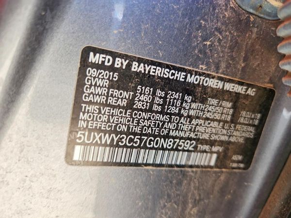 2016 BMW X3 xDrive28d