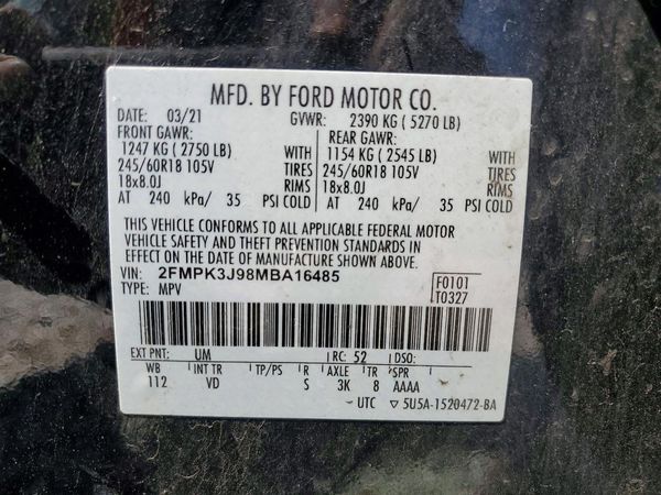 2021 FORD EDGE
