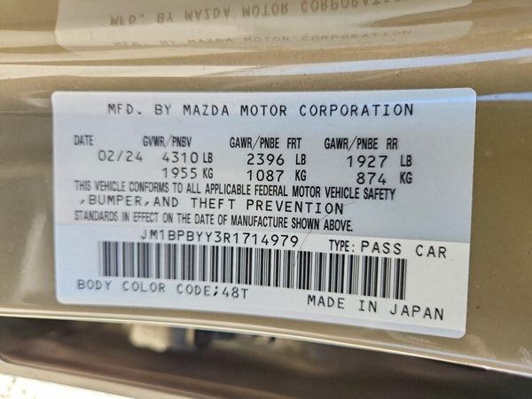 2024 MAZDA 3