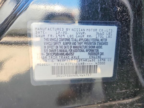 2021 NISSAN KICKS S