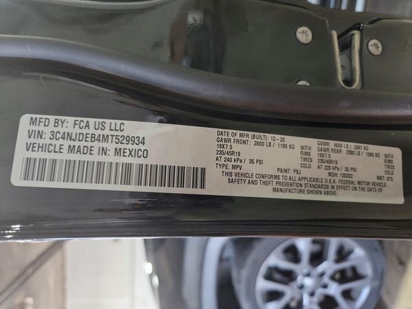 2021 JEEP COMPASS 80TH SPEC. EDITION 4X4