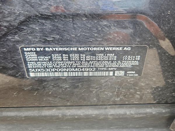 2022 BMW X3 xDrive30i