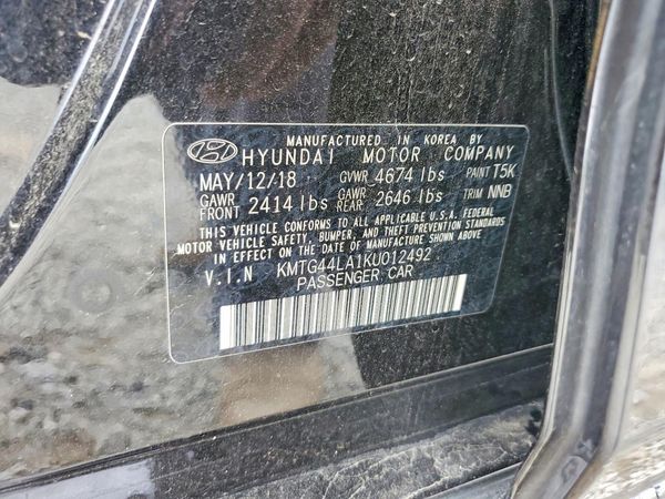2019 GENESIS G70