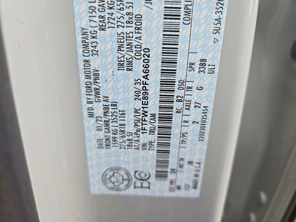 2023 FORD F150 SuperCrew