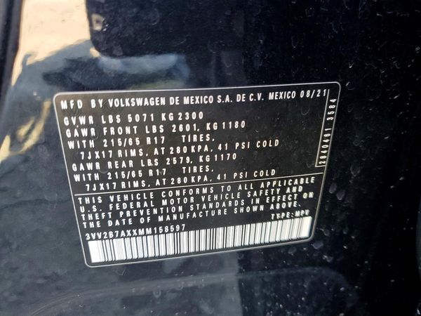 2021 VOLKSWAGEN TIGUAN