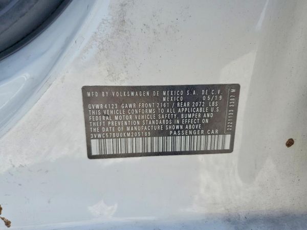 2019 VOLKSWAGEN JETTA