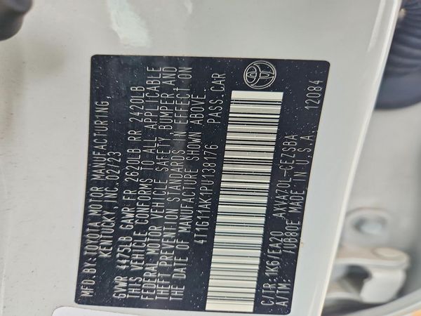 2023 TOYOTA CAMRY